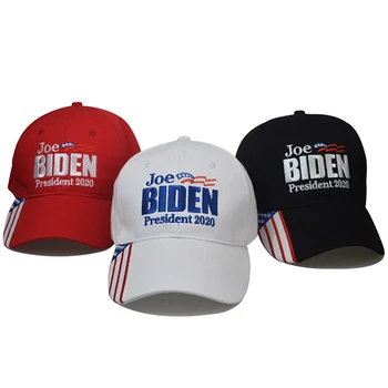 Джо Байдън за президент на САЩ 2020 бродерия памук бейзболна шапка регулируема шапка