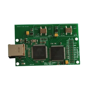 Дигитален интерфейс USB IIS Amanero Италия вдигане на кристален поддържа DSD512 32bits / 384khz за дъски AK4497 ES9038 КПР