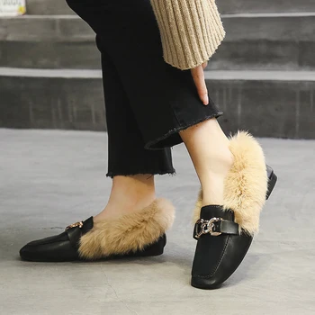 Дизайнерски Обувки За Жени 2020 Нова Корейска Версия На Instagram Super Hot Outside Wearing Британски Стил Европейската Станция Плоски Обувки
