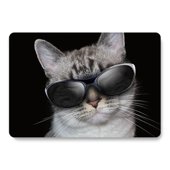 Домашен любимец котка прозрачен калъф за преносим компютър Macbook Air Pro Retina 11 12 13 15 твърд калъф за Mac book Pro 13.3 A2159 A1708 A1502 2017 2019
