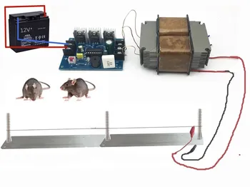 Дънна платка дивата електронна mousetraps 12V, електрическа мишката за да улови мишката,артефакт управление на гризач, автомобил с високо напрежение на трансформатора