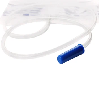 еднократна 2000 мл урология чанта медицински латекс ръкав тип мъжки дренаж чанта урината колектор с урината, 5 бр.