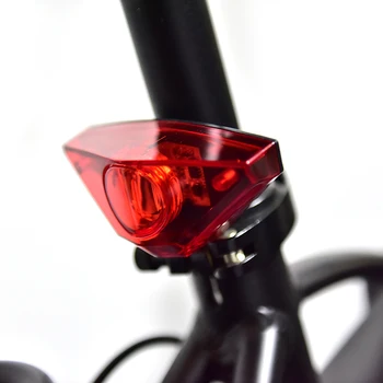 Електрически велосипед задна светлина E под наем светлина LED eBike задна светлина предупредителен светлинен сигнал