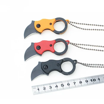 ЕРП инструмент кухненски нож портативен сгъваем нож остър нож колие CS GO открит къмпинг туризъм обзавеждане