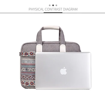 Етнически състав чанта за лаптоп Case 15.6 15.4 14.1 13.3 Messenger чанта за MacBook Air 13 Case за лаптоп чанта за MacBook Pro 15 корица