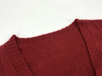 Жените екипировки набор от Есен Зима 3шт секси плътен вязаный пуловер тръба crop Top + Мини пола + дълъг ръкав, жилетка облекло