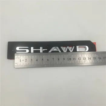 За Acura RDX SH-AWD емблемата на колата стикер лого хром, сребро 3D писмо auto икона табела