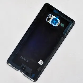 За HTC U Ultra New оригинален стъклен заден корпус капак на отделението за батерията и задната капачка на обектива на камерата+светкавица+лого