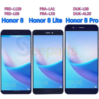 За Huawei Honor 8 Pro LCD дисплей Honor 8 сензорен екран Digitizer за Huawei Honor 8 Lite LCD DUK L09 PRA TL10 LA1 LX1 LX3