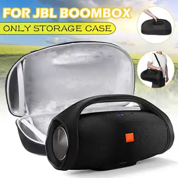 За JBL Boombox Безжична bluetooth високоговорител чанта за преносим външен говорител твърд EVA калъф чанта защитна кутия (черна) нов