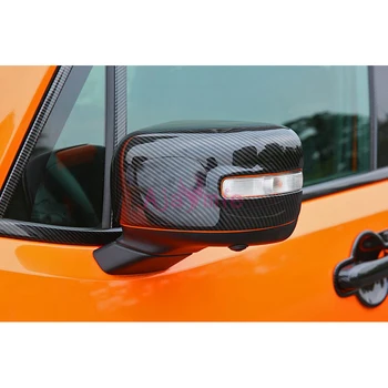 За Jeep Renegade 2016 2017 2018 Въглеродни Влакна Цвят Странично Огледало Покритие За Обратно Виждане Панел Хром Стайлинг Аксесоари За Кола