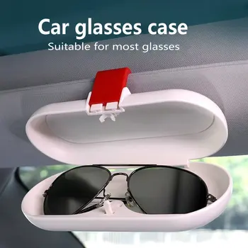 За Maserati Quattroporte Ghibli GranTurismo GranCabrio Леванте Car Glasses Box Титуляр За Съхранение На Слънчеви Очила Калъф