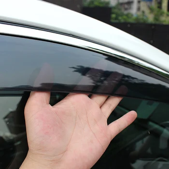 За MAZDA 5 Premacy 2005-2010 прозореца на колата слънце, дъжд сянка очила щит подслон защитно покритие покритие рамка стикер аксесоари