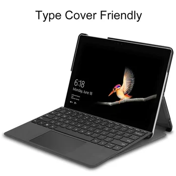За Microsoft Surface Go 10-инчов щанд покриване на черупката може да запази клавиатурата на Surface Case за Surface Go 2 Go2 + фолио сензорна писалка