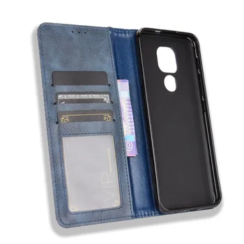 за Motorola Moto G9 Play Case магнитен флип книга кожен калъф портфейл калъф за Motorola G9 Plus G 5G Plus One Fusion телефонна чанта