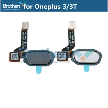 за Oneplus 3 3T Fingerprint Flex Кабел 1+3 A3000 за Oneplus 3T Home Button Sensor Scanner Flex Кабел подмяна на телефона е тестван