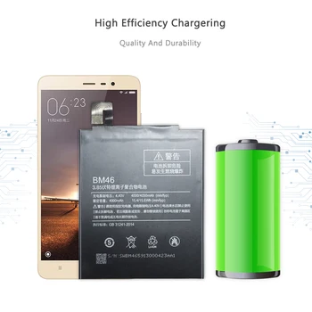 За Xiao Mi BN41 батерията на телефона за Xiaomi Redmi Note 4 4X 3 Pro 3S 3X 4X Mi 5 BN43 BM22 BM46 BM47 резервни батерии + инструменти