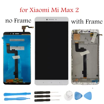 за Xiaomi Mi Max 2 LCD Display Touch Screen with Assembly Frame LCD дисплей е сензорен екран за Xiaomi Mi Max 2 резервни части за ремонт на