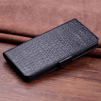 За Xiaomi POCO X3 луксозен портфейл за носене от естествена кожа шкаф флип карта за POCO X3 Hold телефонна книга корица чанти