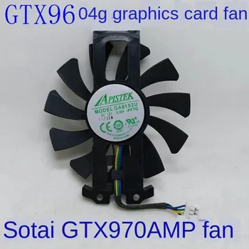 За zotac Gtx960 4g вентилатор видеокарта Pci-eDC 12V GA81S2U GTX970 Amp вентилатора за охлаждане на видео карта