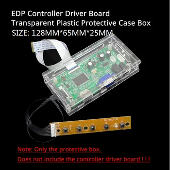 За нашия телевизор/M. NT68676/EDP/2AV водача на дънната платка LED/LCD дисплей такса контролер прозрачен пластмасов защитен калъф