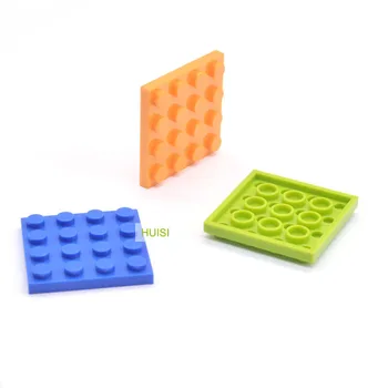 Забавни играчки за 3 4 5 6-99 години детето пластмасови Buiding блокове, тухли, 4x4 укрепване печка Сам забавни играчки набор от 30 бр. / лот