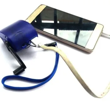 Зарядно устройство с ръчно от с интерфейс USB Hand Коляно Charger Generator Manual Mobile Emergency Phone Charger #277540