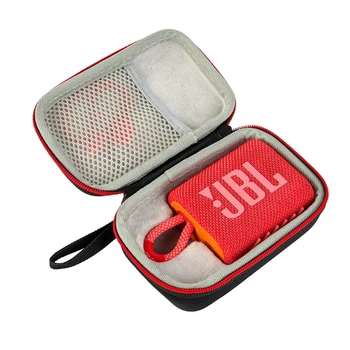 Защитен твърд пътен калъф EVA чанта за съхранение кутия за носене Jbl GO3 GO 3 Портативен Bluetooth водоустойчив високоговорител с двоен цип