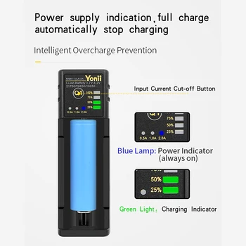 Интелигентно зарядно устройство за 18650 26650 21700 10440 14500 16340 A AA AAA AAAA Li-ion NiCd NiMH, зарядно устройство за акумулаторни батерии