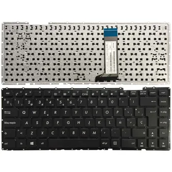Испанска / Латинска клавиатура за лаптоп Asus X451 X451C X451CA X451MA X451MAV A455 A450 X455 X454 R455 A455l F455 X403M W419L SP / LA