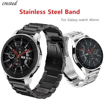 Каишка от неръждаема стомана за Samsung Galaxy watch 3 45 mm/46 мм каишка Gear S3 Frontier 46 22 мм гривна Huawei watch GT/2/2e/pro каишка