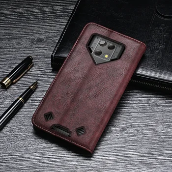 Калъф за Blackview BV9800 Pro Case Cover високо качество на ретро флип кожен калъф за BV9800 Cover Business Phone Case