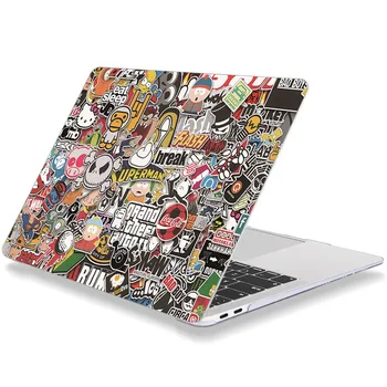 Калъф за MacBook Air 13 11 12 Retina 13.3 New Pro 15.4 16 inch Cover Art Paint shell XC0016