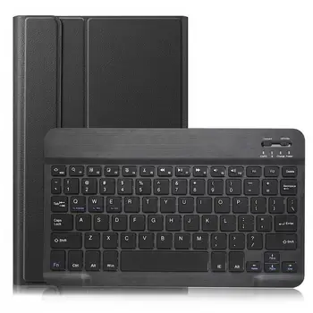 Калъф за безжична клавиатура с подсветка за Lenovo Tab M10 FHD Plus 10.3 TB-X606F TB-X606X Tablet Stand Cover Folio Case с клавиатура