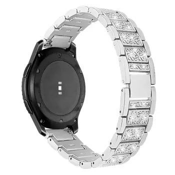 Каменна каишка от неръждаема стомана за Samsung galaxy watch 46мм active 2 22мм watch band huawei watch gt 2 strap Gear S3 Frontier 46