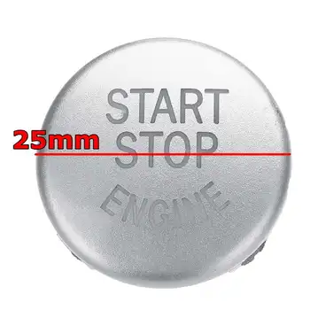 Капак на превключвателя на бутона Старт / Стоп на двигателя на автомобила BMW X5 X6 E70 E71, E90 E91 E92 E93 2007 2008 2009 2010 2011 2012 2013 Start Stop