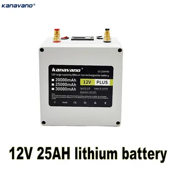 Капацитетът.Li 12V 20ah 2USB литиева батерия акумулаторна батерия ултра-преносим 10ah li-ion 21700 безплатна доставка