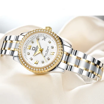 Карнавал Механични Дамски Часовници Швейцария Луксозна Марка Sapphire Автоматични Часовници За Жени Светещи Дамски Ръчни Часовници Reloj Mujer