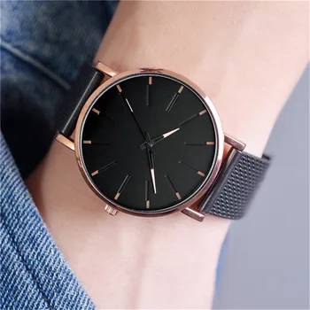 Кварцов часовник мъжки Силиконов мрежест каишка творчески ултра тънък дизайн часовници мъжка мода прости ръчни часовници relogio masculino relogio