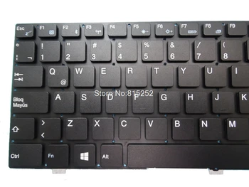 Клавиатура за лаптоп HIPAA S1 DK300-A UK PRIDE-K1640 YXT-NB93-160 MB3422008 САЩ/Латинска Америка черно, без рамка нов