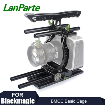 Клетка камера Lanparte BMCC за камерата кино Blackmagic