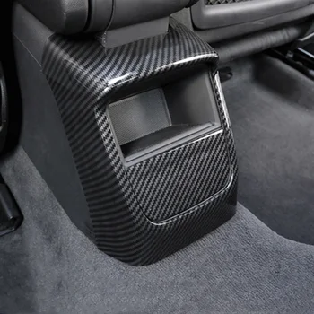 Колата на заден климатик вентилационна рамка украса стикер украса за-Audi A3 8V-18 ABS Анти-kick делото модифицирани етикети