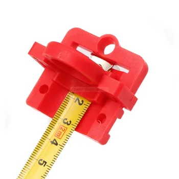 Коментари книжници Марк линеен Калибър линия инструмент за измерване водач за рязане на гипсокартон принадлежности аксесоари пластмасов инструмент маркировочный