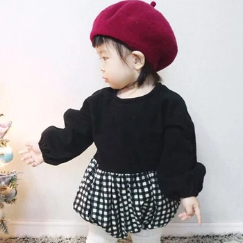 Корейски стил Baby Момичета и Момчета Rompers Детски тела 2019 есен дете ежедневна мода, Детски дрехи бебе Baby Girl Rompers