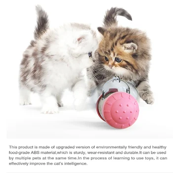 Куче играчки интерактивни играчки за бавно хранене изтичане на барабанен колеблив Човек Мечка Неэлектрический пластмасов Захранващото топката Зоотовары котка куче играчки
