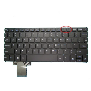 Лаптоп US клавиатура за Irbis NB22 NB25 NB27 NB29 английски ДОЛАРА черно, без рамка нов