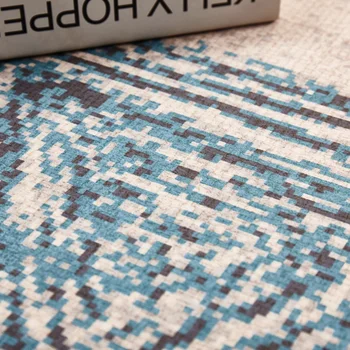 ЛИУ Nordic geometry carpet модерен класически декоративен стил килим за хола масичка за кафе мат спалня прикроватное одеяло мат