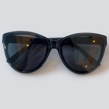 Луксозната марка за слънчеви очила за Жени с предавателна мода Дамско огледало Котешко око Слънчеви очила с UV400 lentes mujer de sol
