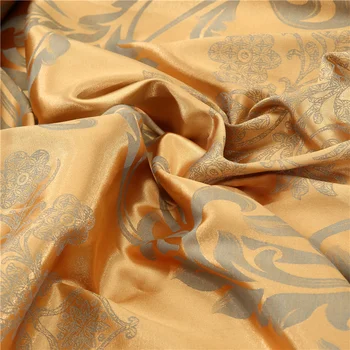 Луксозни GoldenBedding комплекти коприна памук, бродерия жакард кралицата / кралят на размера на пухени комплект сватбена спално бельо / вградена спално бельо