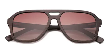 Луксозни дървени мъжки слънчеви очила polarized мъжки слънчеви очила марка дизайнерски слънчеви очила Zonnebril Dames GB134